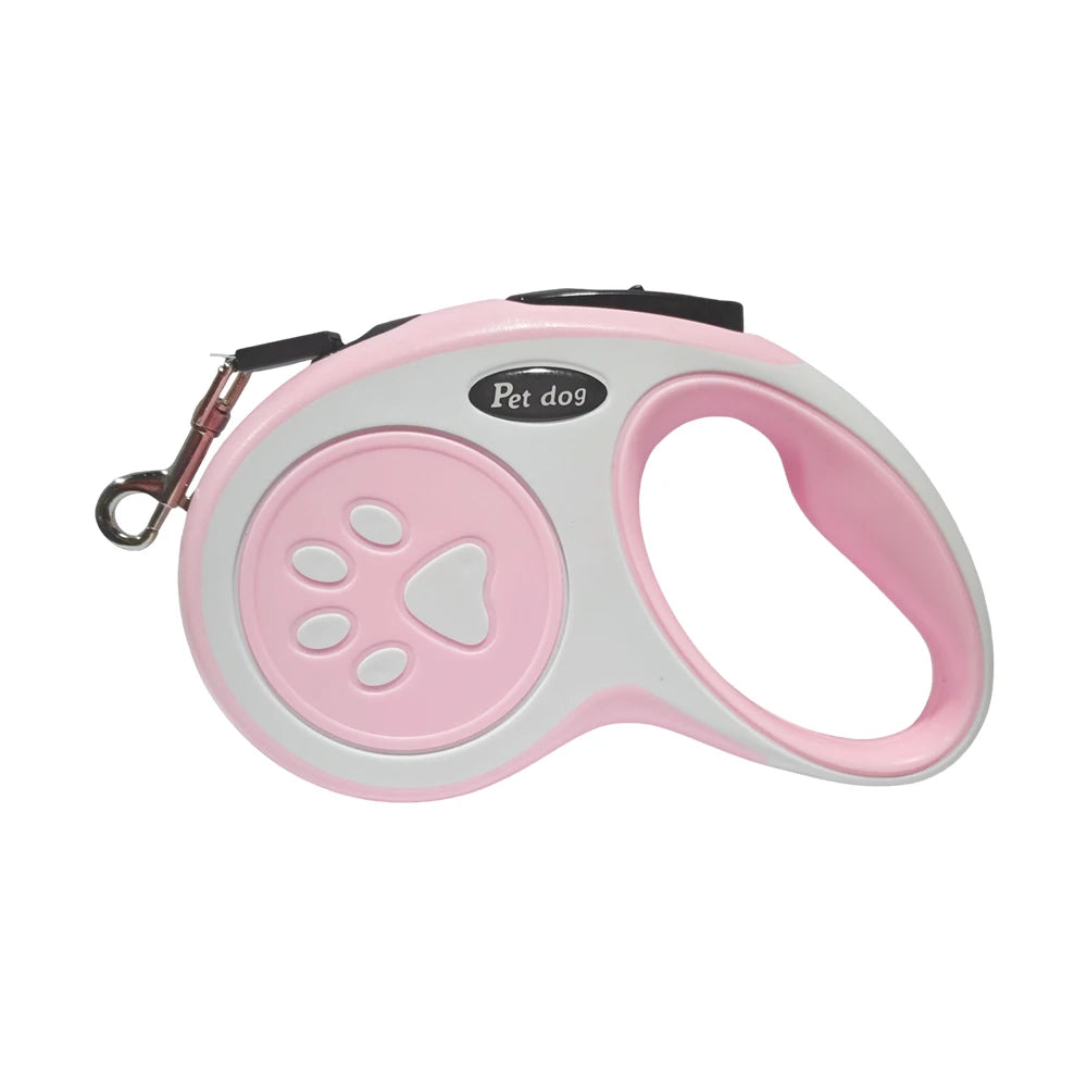 3m 5m Nylon Dog Leash Automatic Retractable Cat Lead