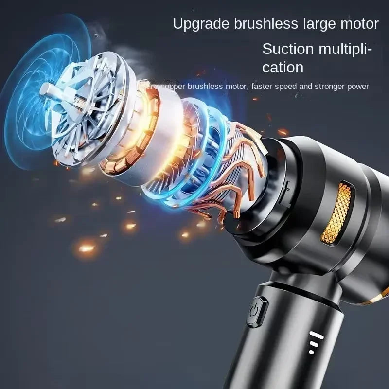 Car Vacuum Cleaner Wireless Mini Handheld for Car