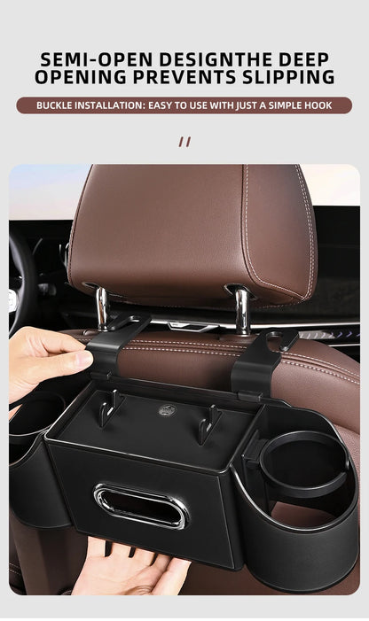 Car Seat Back Storage Box Multi-Functional Vehicle Mounted