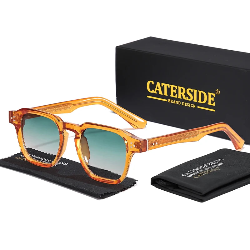 Square Fashion Sunglasses Men Core Insert Temple
