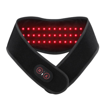 Electric Red Light Heating Neck Belt 660-850nm Infrared