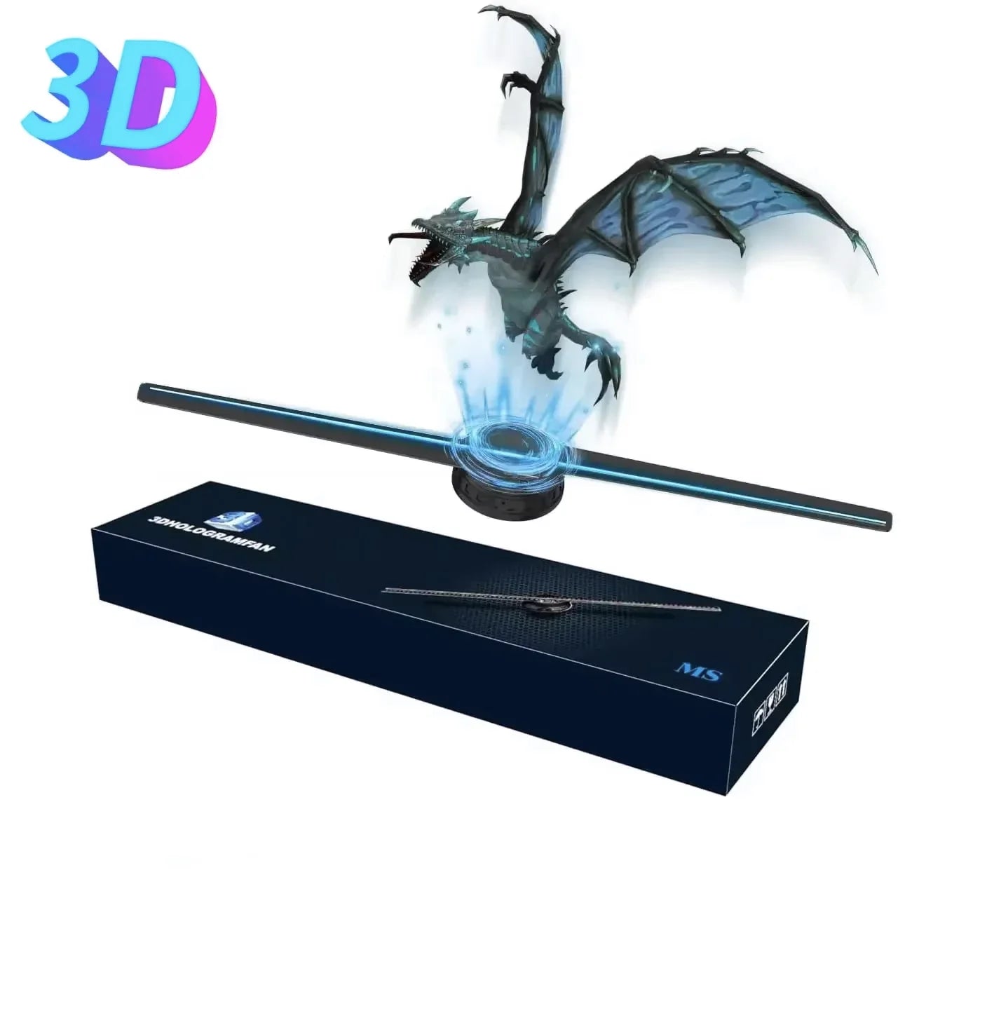 3D Hologram Fan 42CM 3D Holographic Projector
