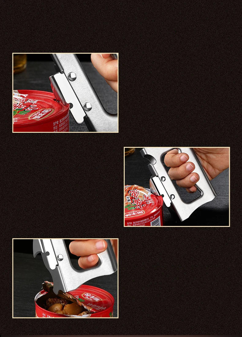 Creative Portable Multi-Function Bottle Jar Can Opener