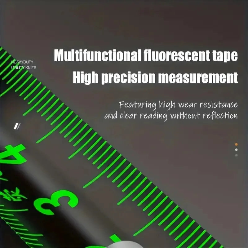 Fluorescent Tape Measure Precision Thickened Scale