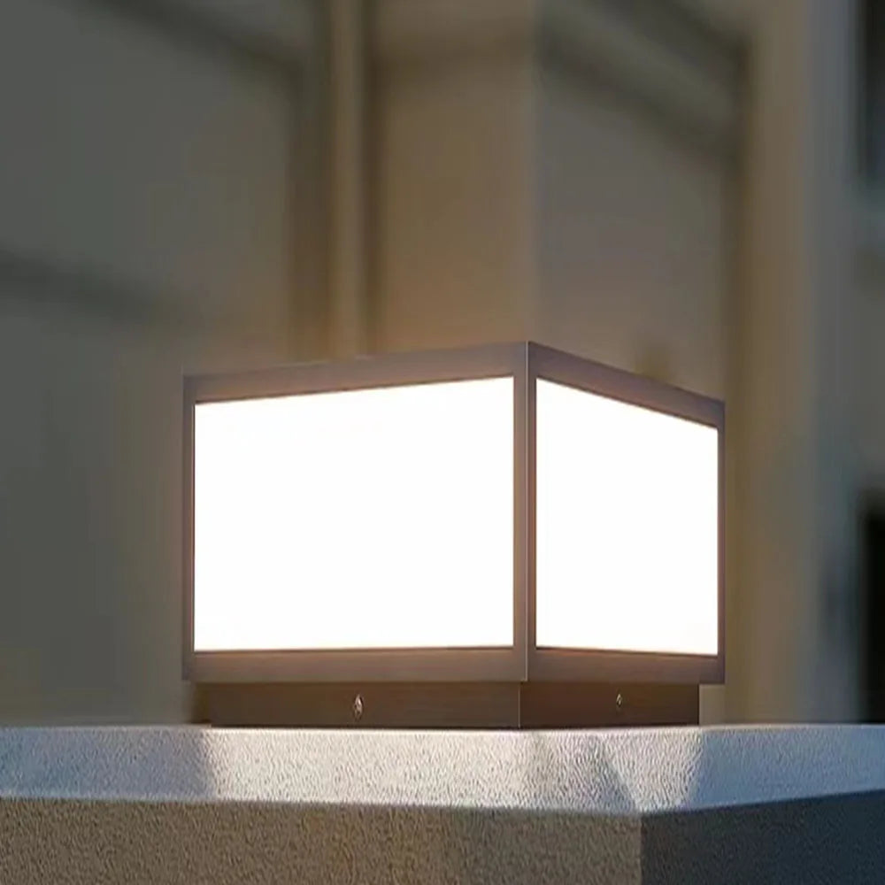 Solar Outdoor Light Waterproof Pillar Light Solar Energy Powered