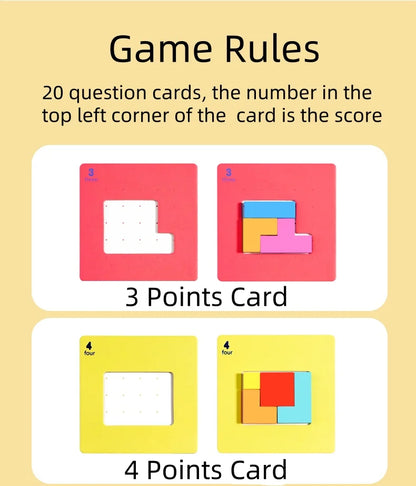 3D Puzzle Two-person Interactive Desktop Game