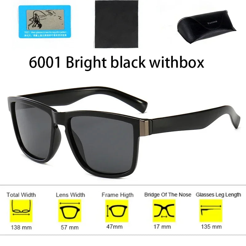 New Fashion Luxury Designer Polarized For Men Vintage