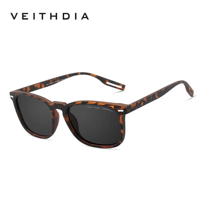 VEITHDIA Fashion Vintage Polarized Sunglasses for Men and Women