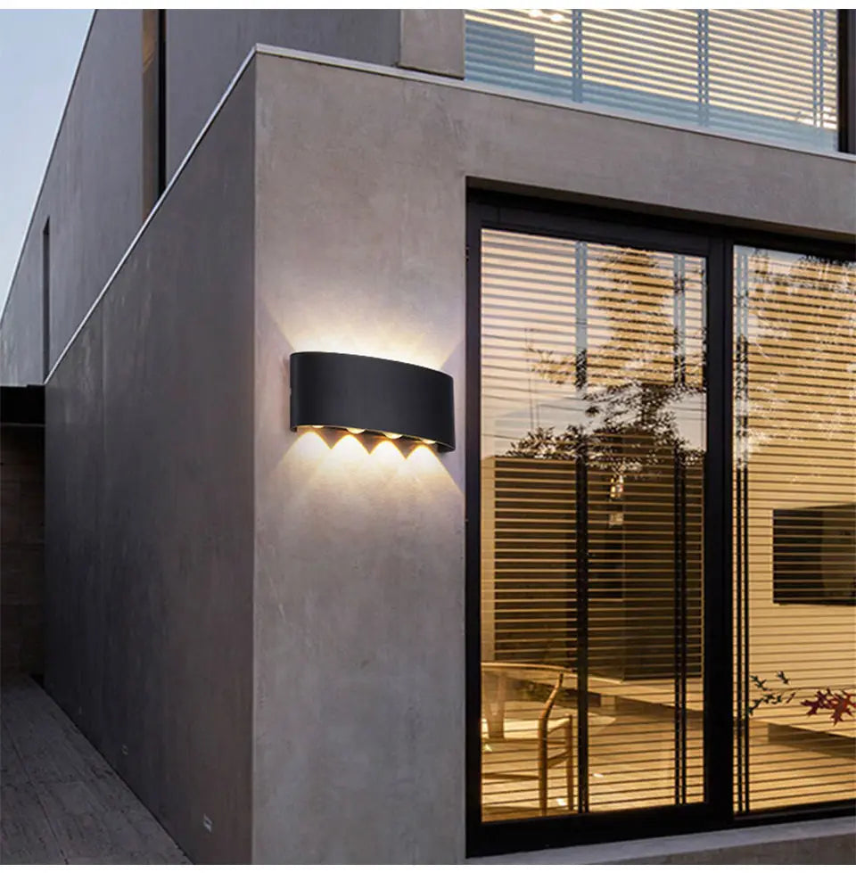 Tuya  Up and Down Wall Light Smart Life APP RGB Outdoor