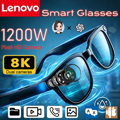 Lenovo AI Smart Wireless Glasses Bluetooth Sunglasses