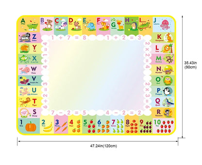 Magic Water Drawing Mat Coloring Doodle Mat