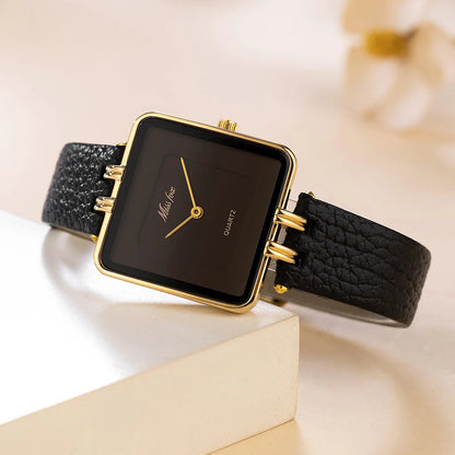 New Fashion Watch Women Casual Leather Strap Quartz