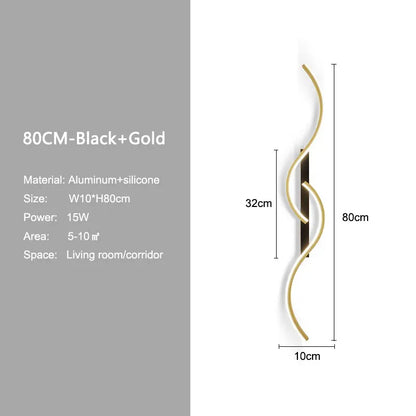Minimalist Bedroom LED Wall Lamps Decor Wall Lights