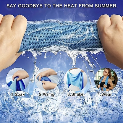 Instant Cooling Sports Towels - Reusable Ice Towels