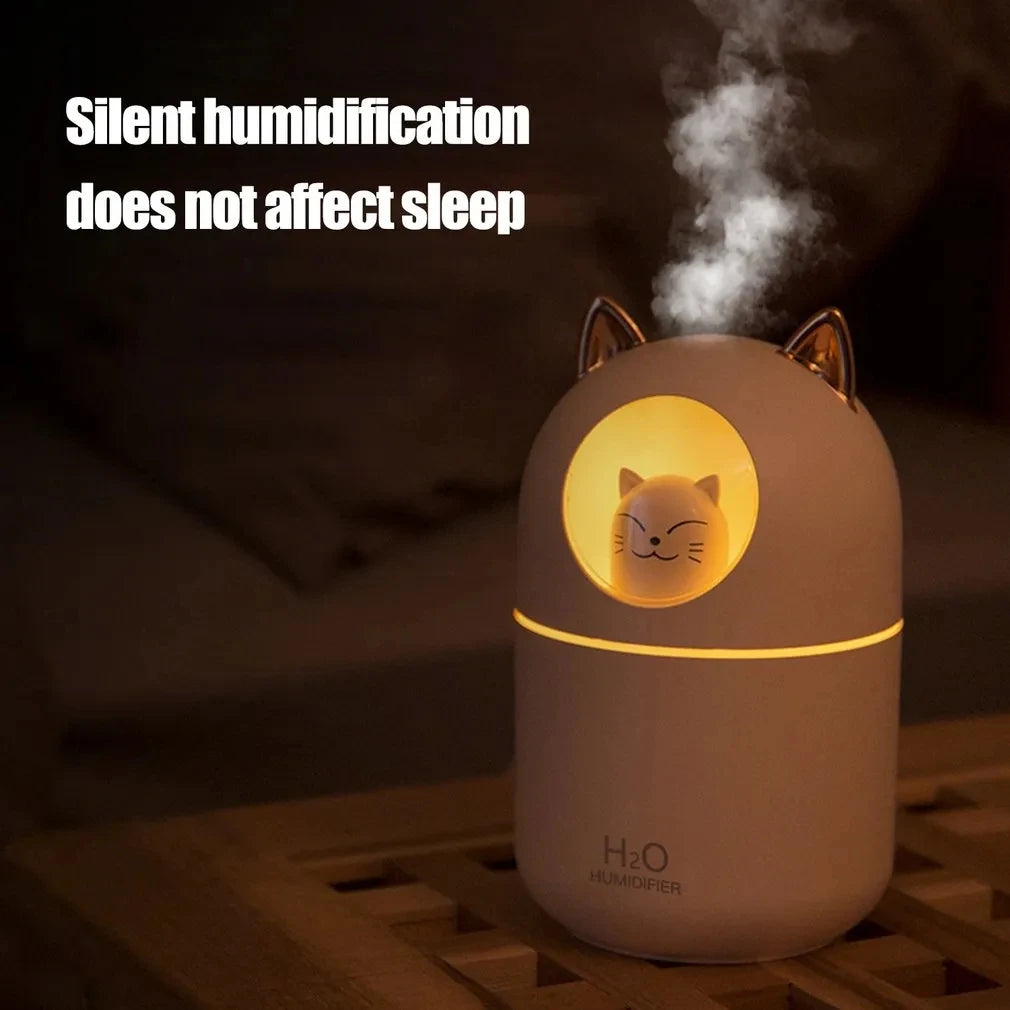 Mini Air Humidifier Portable Ultrasonic Aroma Essential Oil Diffuser