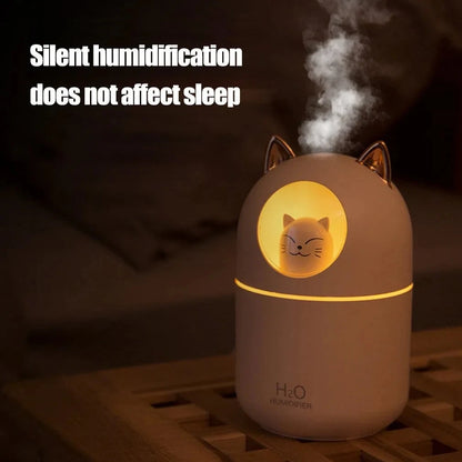 Mini Air Humidifier Portable Ultrasonic Aroma Essential Oil Diffuser