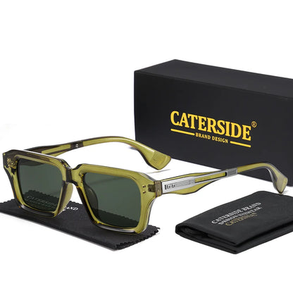 New Men's Square Sunglasses Premium PC Frame Eyewear