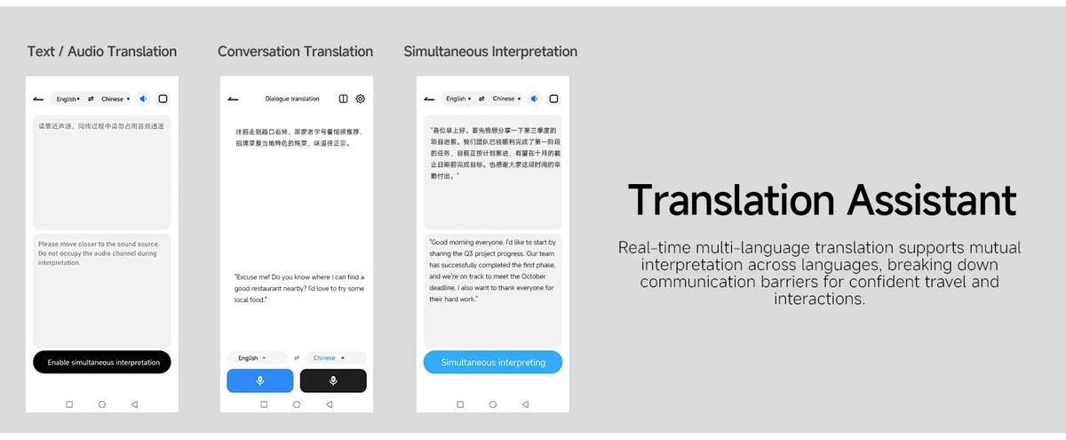 New HD5-ultra AI Smart Glasses AI Real-time Translation