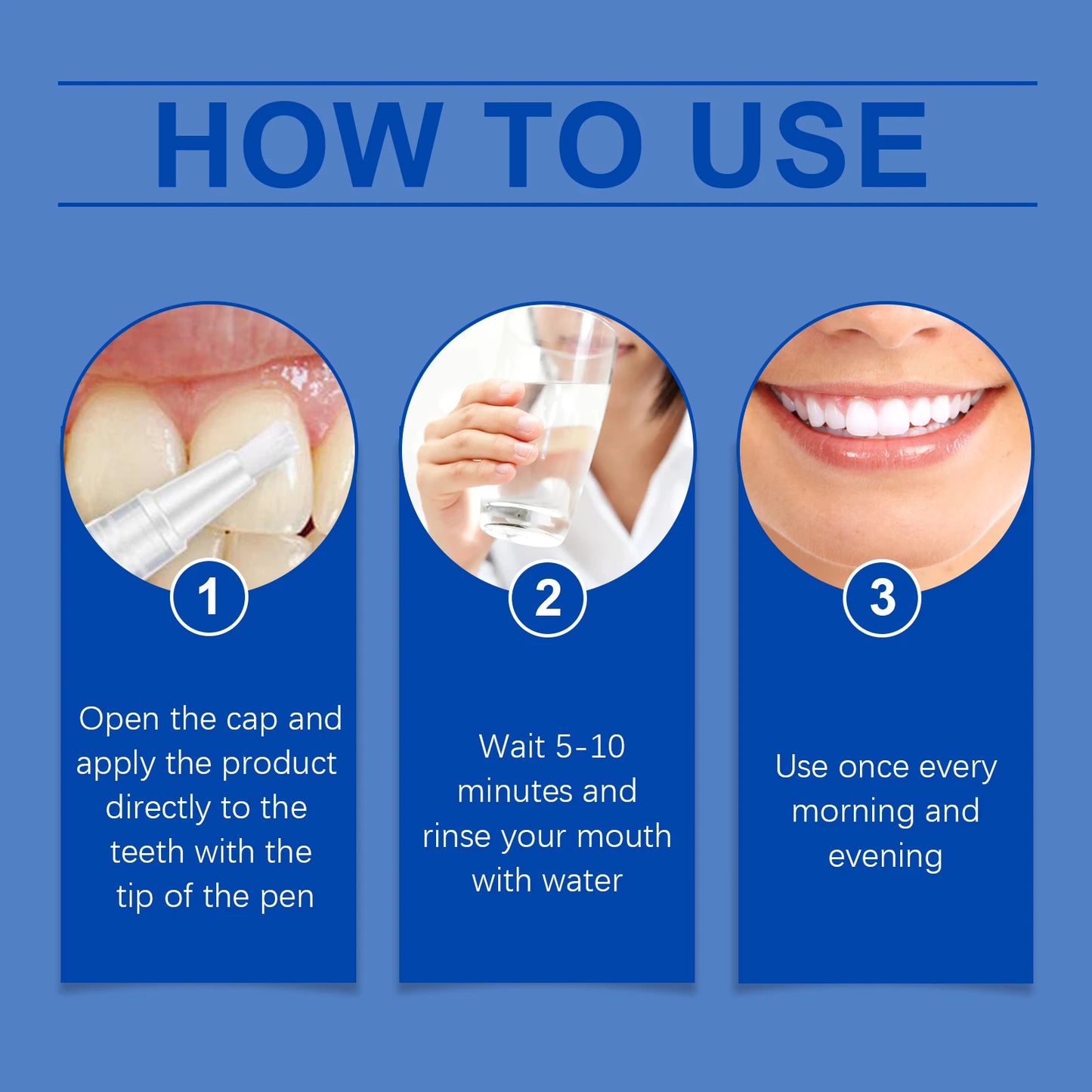 Teeth Whitening Pen Teeth Cleaning Serum Gel Remove