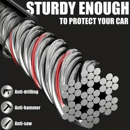 Car Steering Wheel Lock Reinforced Cable Lock