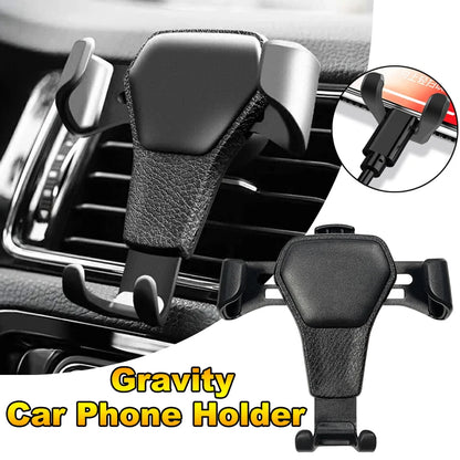 Gravity Car Phone Holder Air Vent Clip Mount Mobile Cell Phone Stand