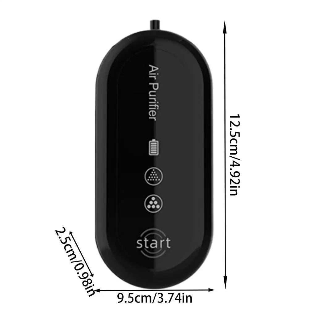 Air Purifier Travel Size Portable Air Cleaner Necklace