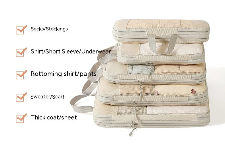 Packing Cubes for Suitcases Travel Organizer Cubes