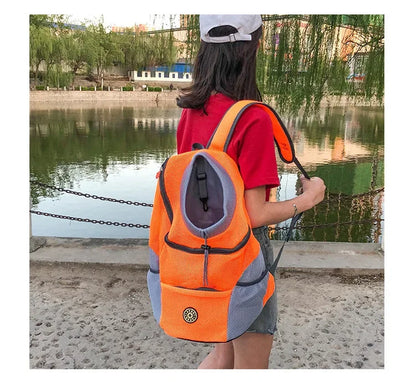 New Double Shoulder Portable Travel Backpack Pet Carrier
