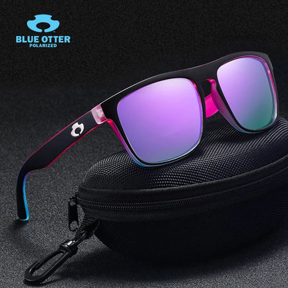 BLUE OTTER Polarized UV-Protective Anti-Glare Square