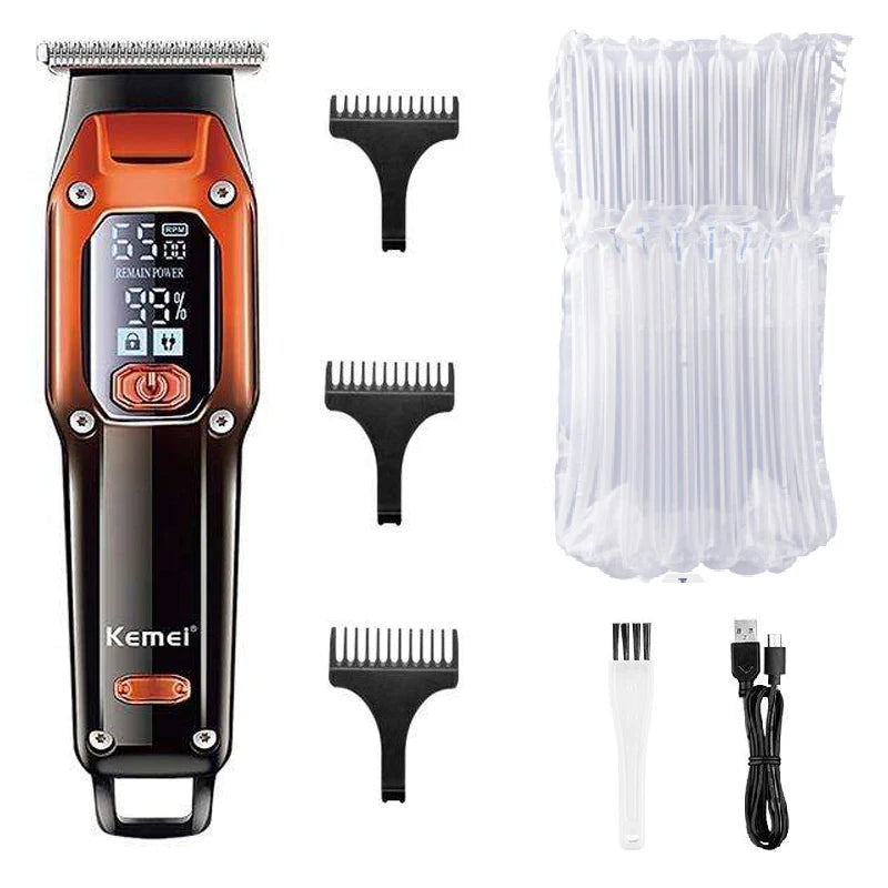 Original Kemei Barber Hair Trimmer Professional For Men