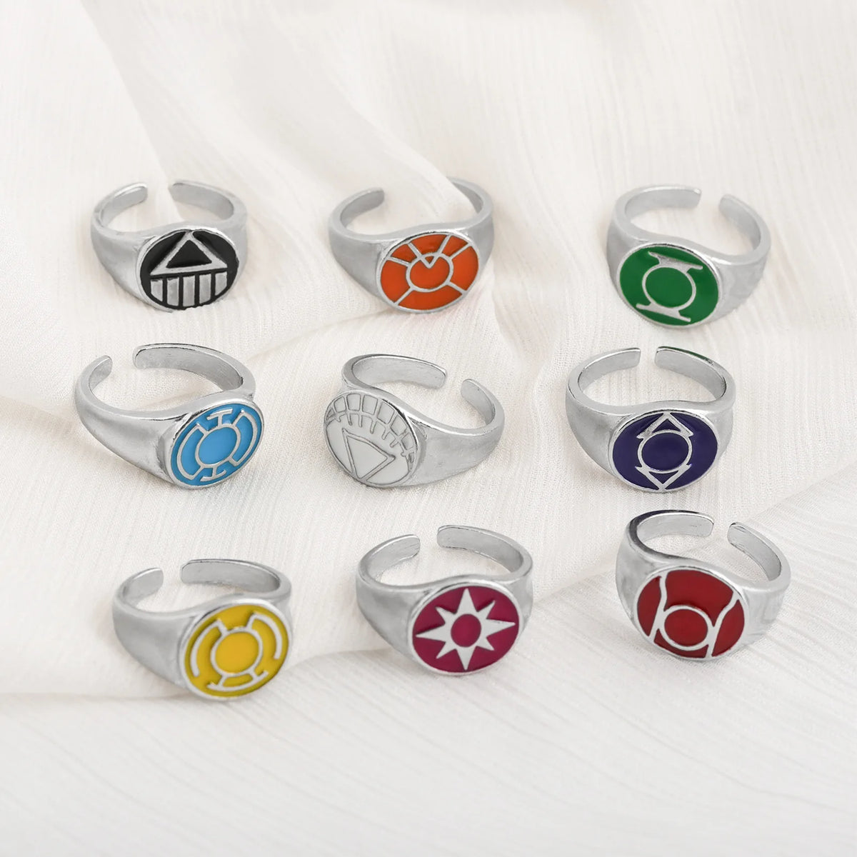 New Fashion Movie ring For Women Men Adjustable Open Cuff