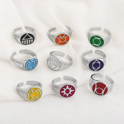 New Fashion Movie ring For Women Men Adjustable Open Cuff