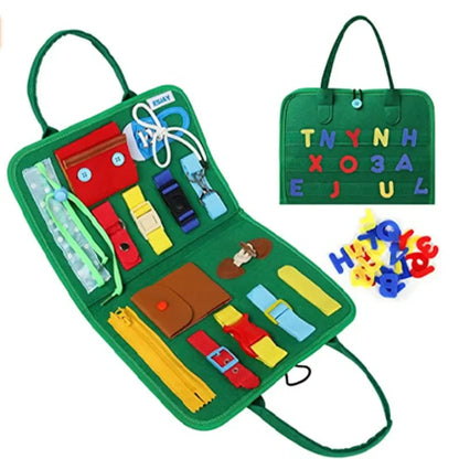 Sensory Play Board Busy Board Montessori Leaning Toys