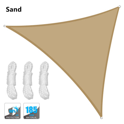 Waterproof Sun Shelter Triangle Sunshade Protection Outdoor