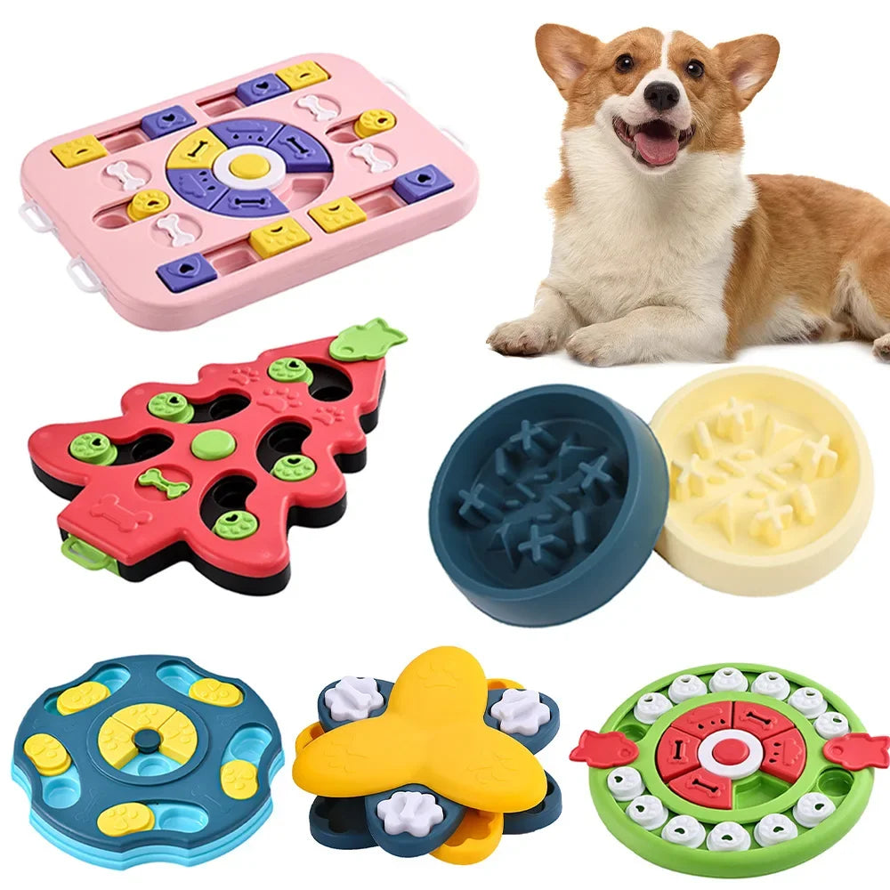 Puppy IQ Food Dispenser Puzzle Toys  Feeder Interactive