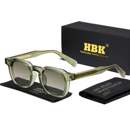 HBK New Square Retro Sunglasses Men Fashion