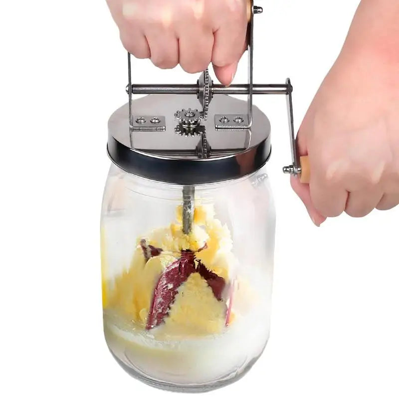Butter Maker Mason Jar Butter Churner Cream Mixer