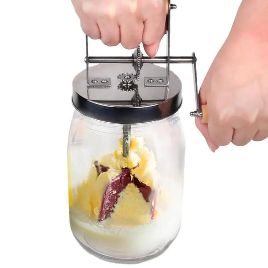 Butter Maker Mason Jar Butter Churner Cream Mixer