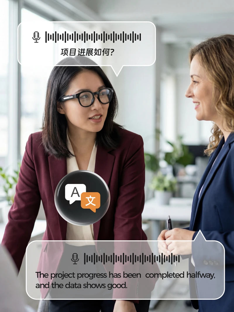 Lenovo AI Smart Glasses AI Translation 8MP HD Camera