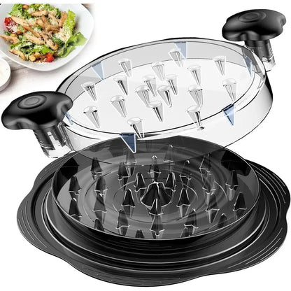 Upgraded Chicken Shredder with Transparent Cover
