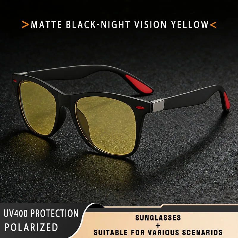 TANGOWO Polarized Retro Sunglasses Men Women Vintage