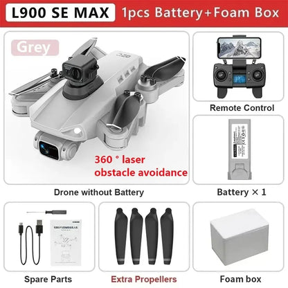 L900 Pro SE MAX GPS Drone 4K Professional Dual HD Camera
