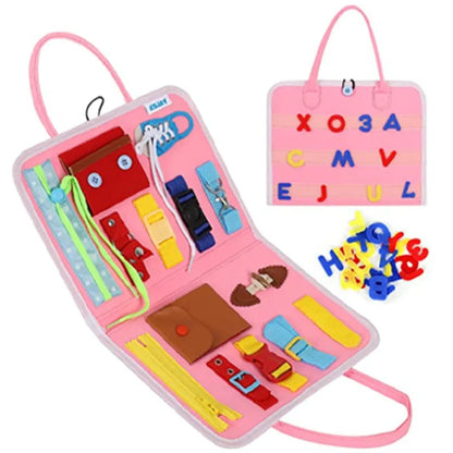 Sensory Play Board Busy Board Montessori Leaning Toys
