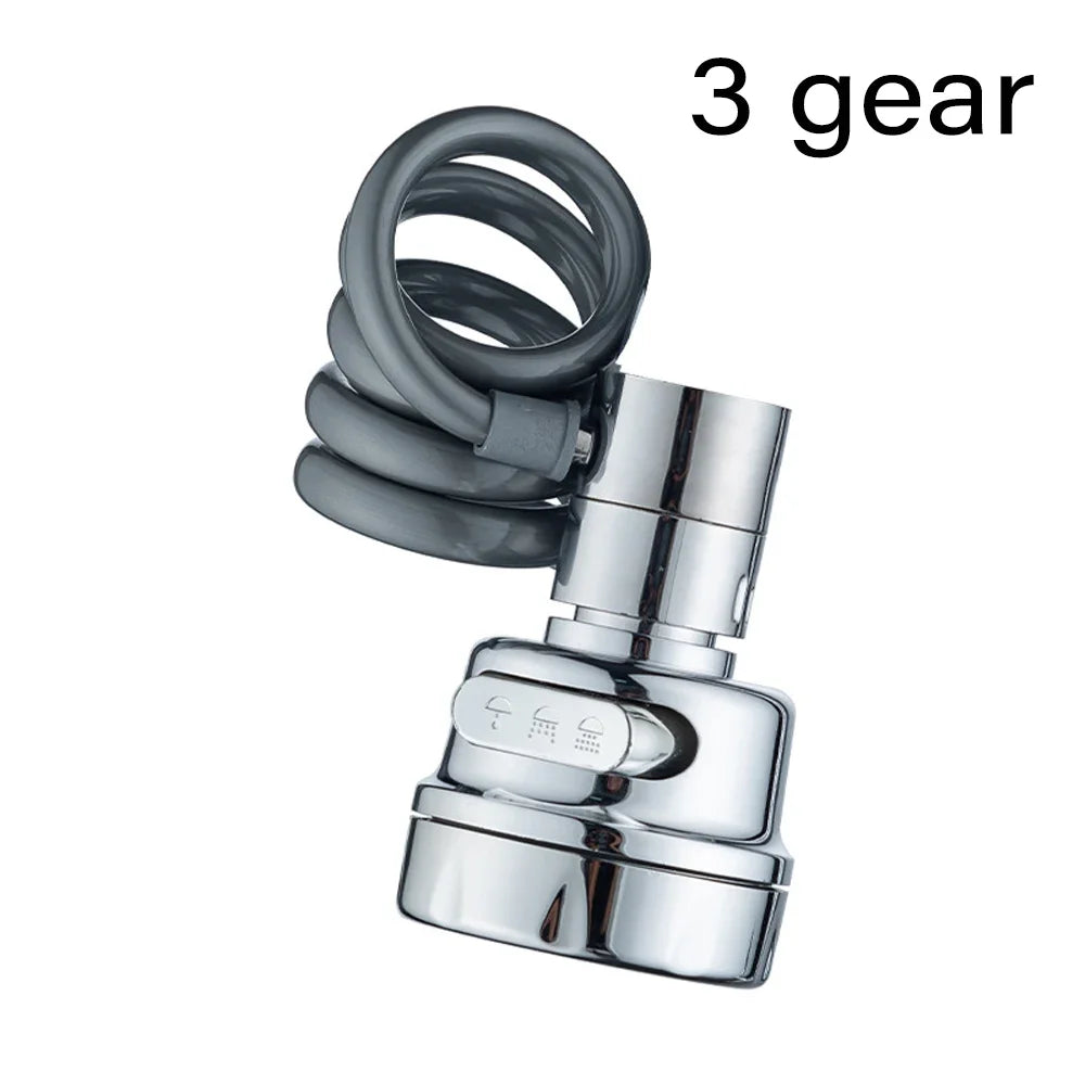 New 3 Modes Sink Faucet 360 Degree Rotation Filter Extension