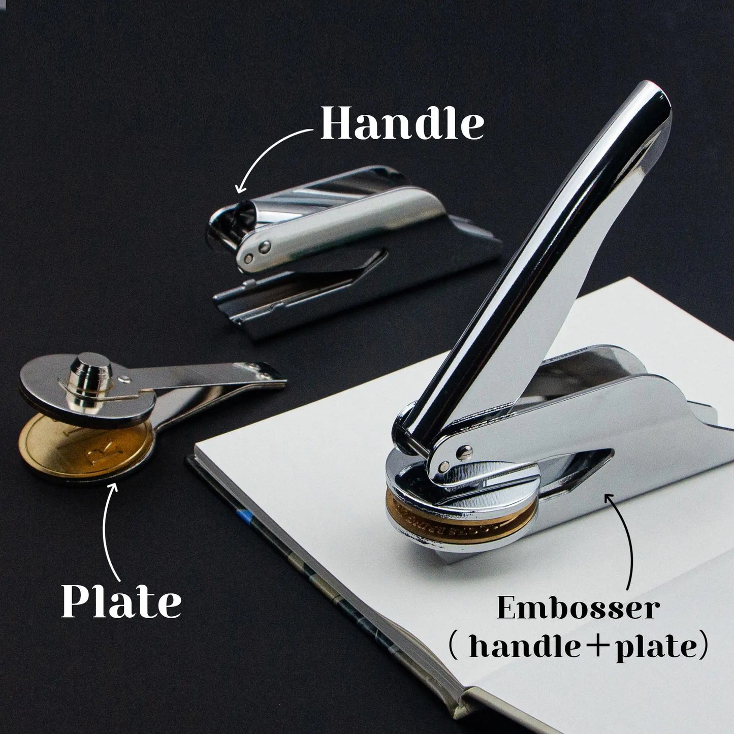 Embosser Stamp LOGO Customized Private Seals