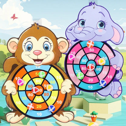 Educational Games Dart Board Baby Toy Stickey Ball Dart