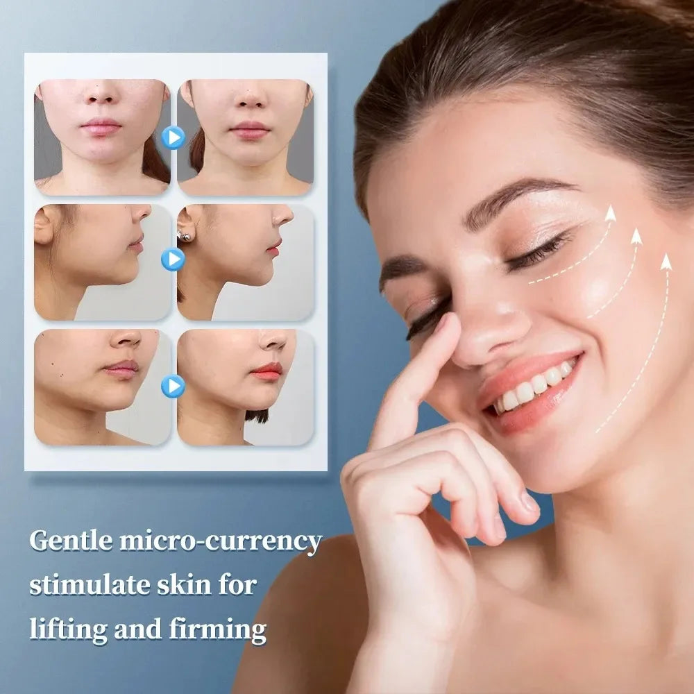 EMS Facial Massager Microcurrent Muscle Stimulator Lifting Skin