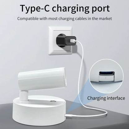 USB Rechargeable Magnetic LED Wall Lamp Reading Light