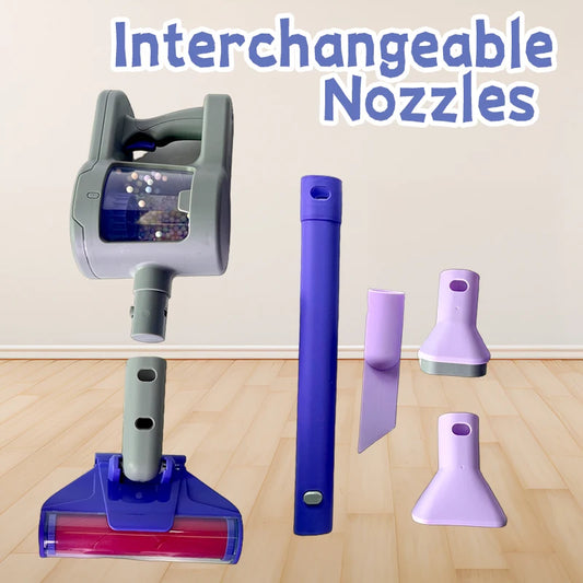 Kids Toy Vacuum Cleaner for Ages 3+ – Battery-Powered