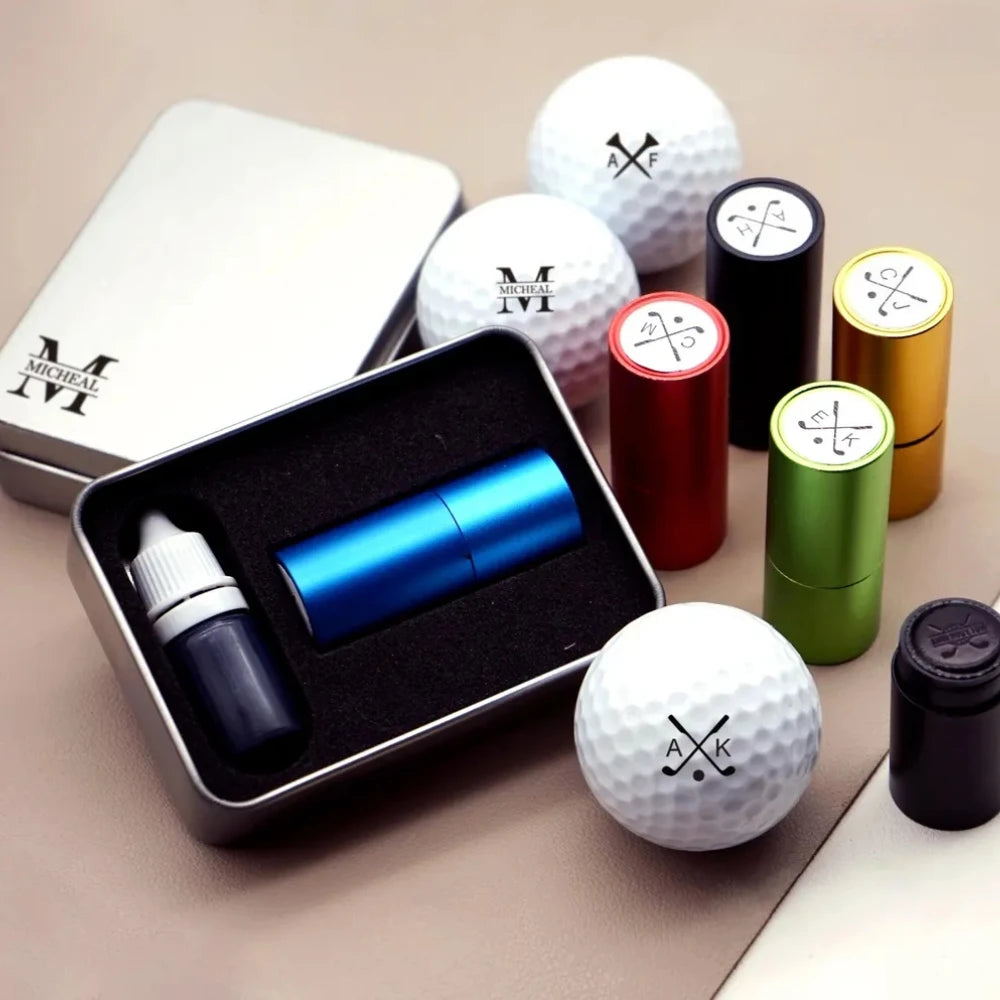 Custom Golf Ball Stamp Personalized Golf Ball Stamp